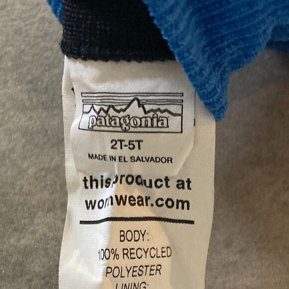 Patagonia Toddler Kids Pita Pocket Mittens - Picture 4 of 4